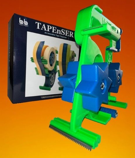 Double taper masking dispenser