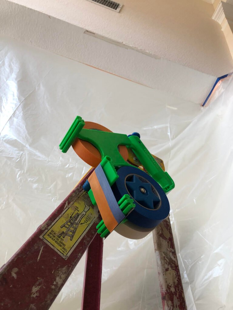 Double taper masking dispenser